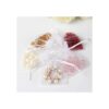 Outdoorfly 100 bolsas de organza blancas de 4 x 6 con