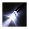 Uxcell 5 piezas de 0.197 in con cable LED blanco DC24V_4