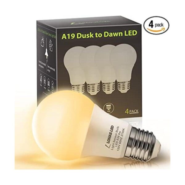 LOHAS Foco inteligente A19 LED con sensor y guía de_1