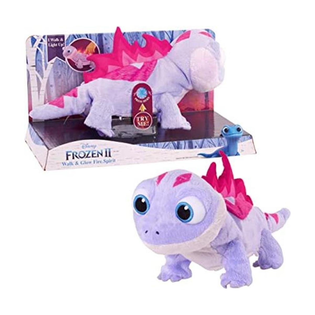 Peluches de 2 Walk Glow Bruni The Salamander luces y