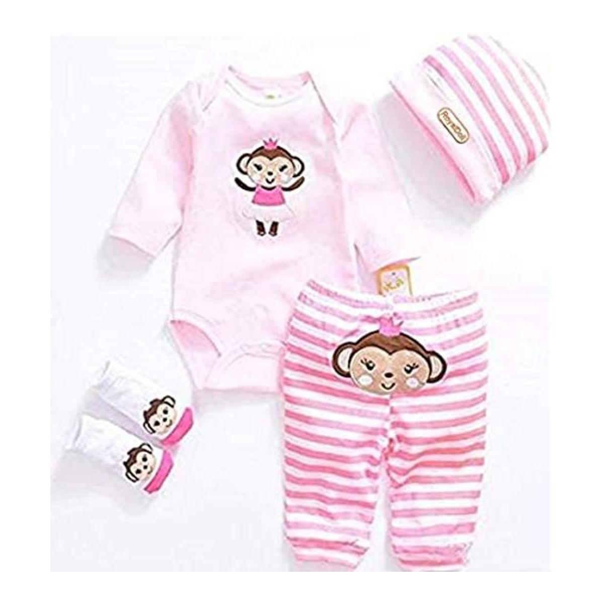 Reborn Ropa de muñeca para niña de 20 a 23 pulgadas recién