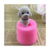 Molde de silicona para velas de cachorro en 3D 2 unidades_5