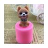 Molde de silicona para velas de cachorro en 3D 2 unidades_6