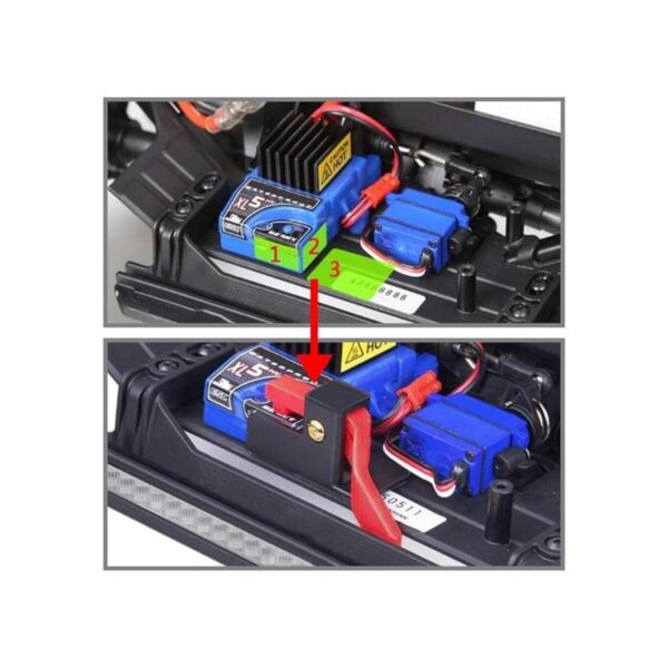 TRX4 ESC Kit de interruptor de encendido fácil para escala
