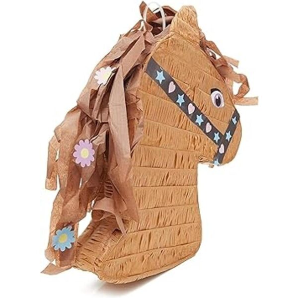 Piñata de poni para fiesta de cumpleaños con temática de_3