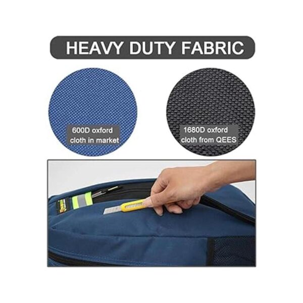Mochila de herramientas de tela Oxford 1680D resistente_4