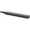HUB USB 3.0 de 10 puertos con adaptador de CA negro_1