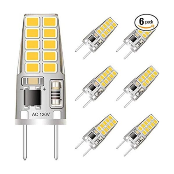 Bombilla G8 Mini T4 JCD tipo 120 V luz diurna blanca_1