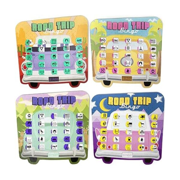 Bingo de viaje por carretera Juego de bingo de viaje por_2