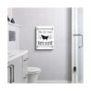 Arte de pared de baño decoración de pared de baño_3