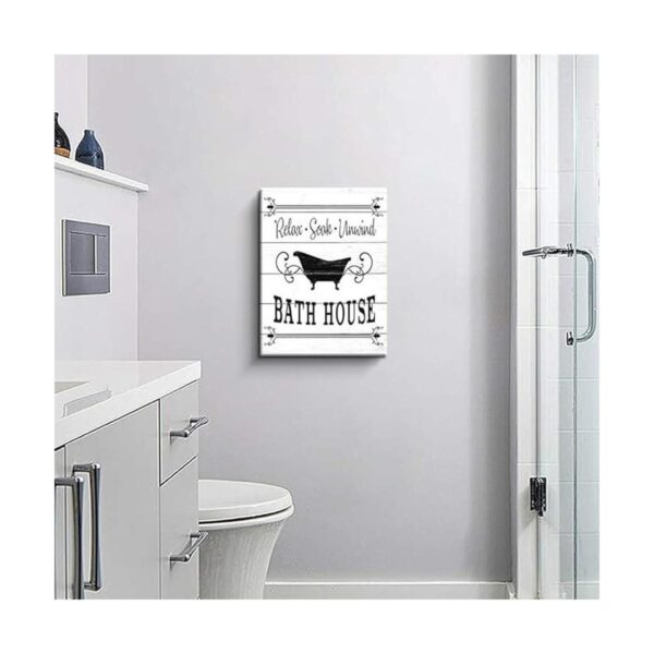 Arte de pared de baño decoración de pared de baño_3