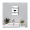Arte de pared de baño decoración de pared de baño_5