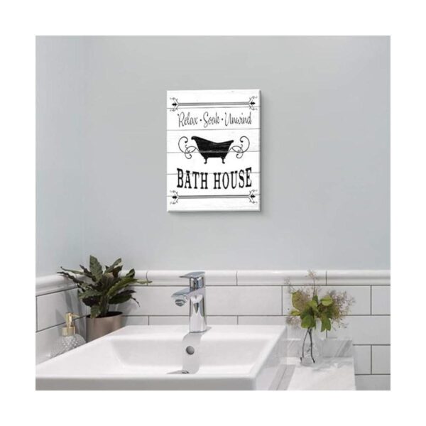 Arte de pared de baño decoración de pared de baño_5