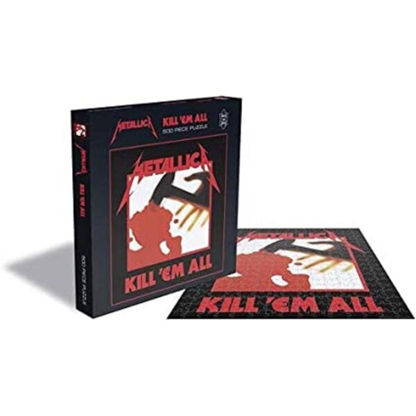 Metallica Kill Em All rompecabezas de 500 piezas_1