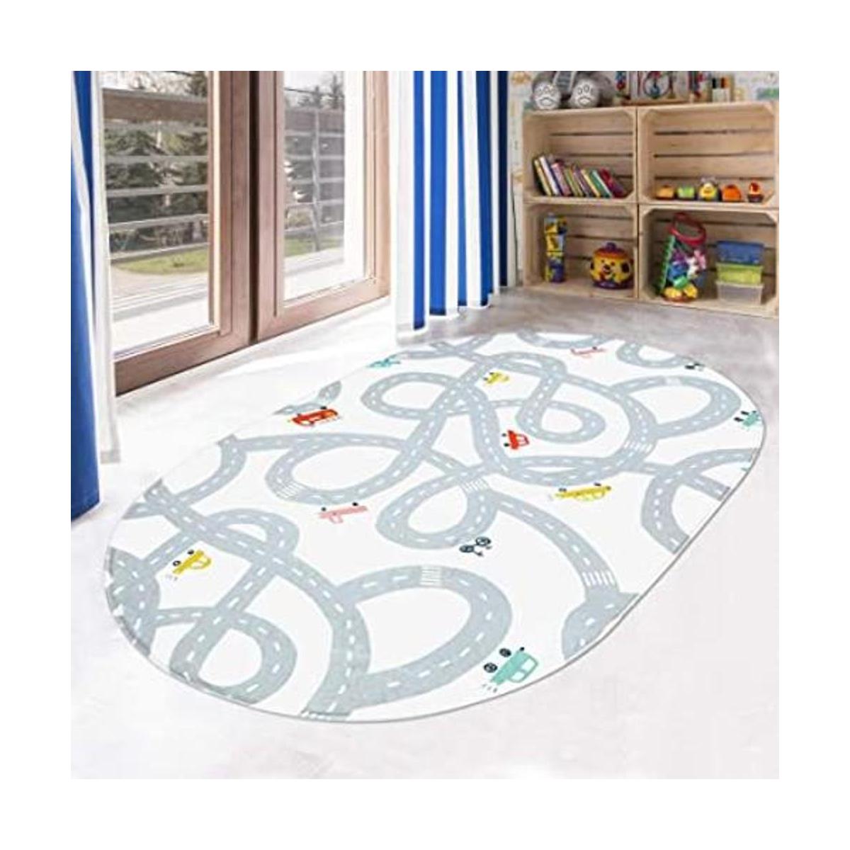 LIVEBOX Alfombra de área de juegos para niños 3 x 5 pies