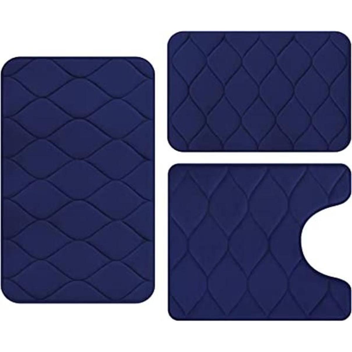 Colorxy Alfombras de baño de espuma viscoelástica