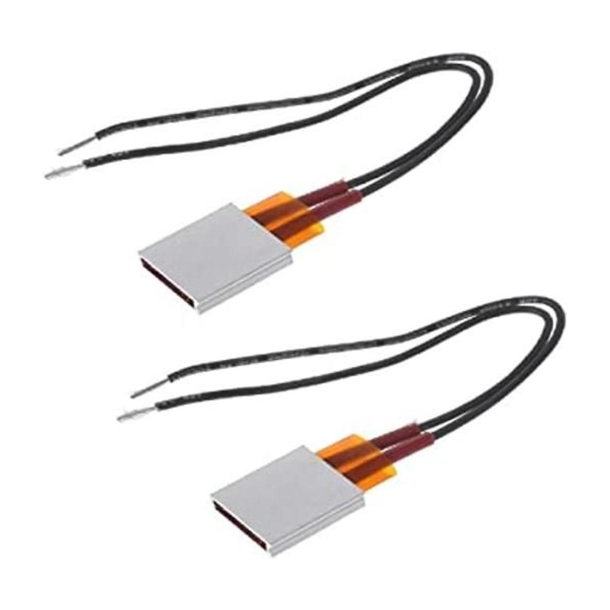 Bestol 2 piezas PTC Elemento de Calefacción 50W AC DC 24V