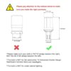 Makergroup Bombillas LED T5 T10 con base de cuña de 12_4