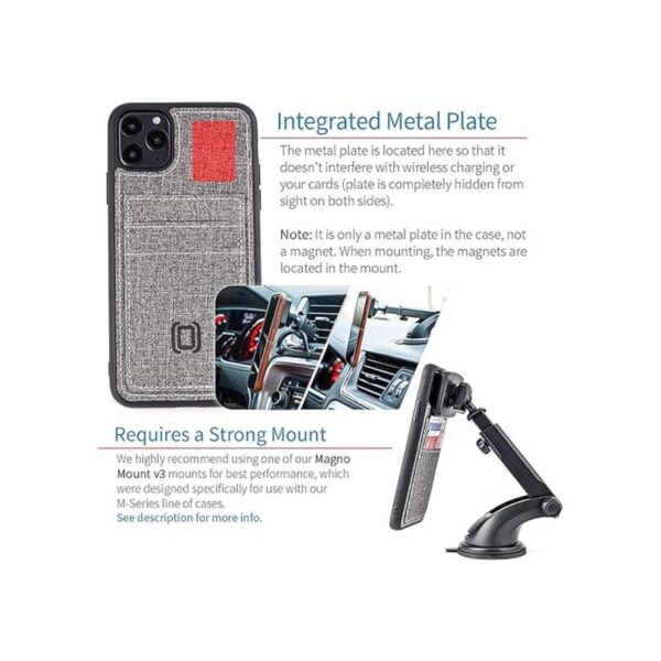 Dockem Funda tipo cartera para iPhone 11 Pro Max Luxe_3