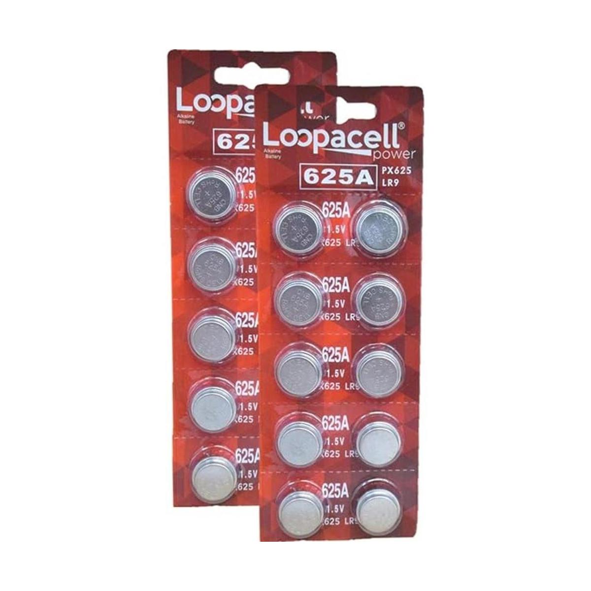 Loopacell 625A PX625A LR9 V625U PX625 1.5V 20 Baterías
