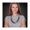 Collar de cadena jumbo Mardi Gras para fiestas LED_4