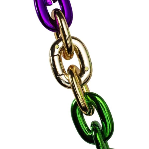 Collar de cadena jumbo Mardi Gras para fiestas LED_3