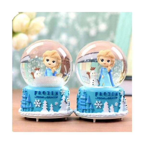 VECU Globo de nieve con música para niños 3.5 pulgadas