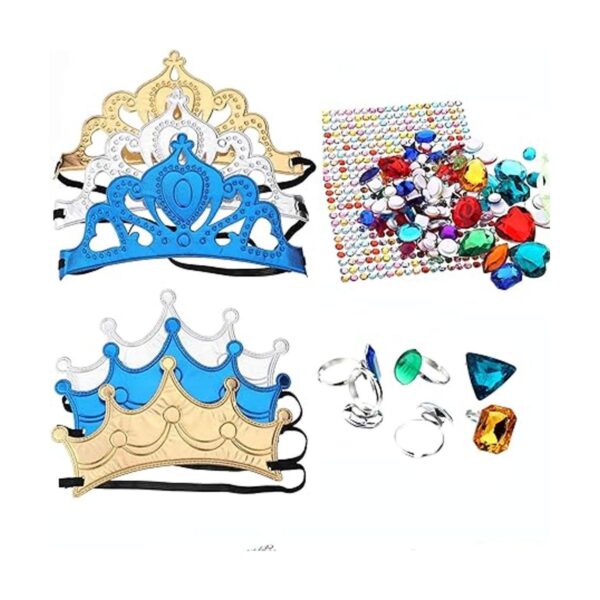Richness Tiaras de espuma para fiestas de bricolaje para_2