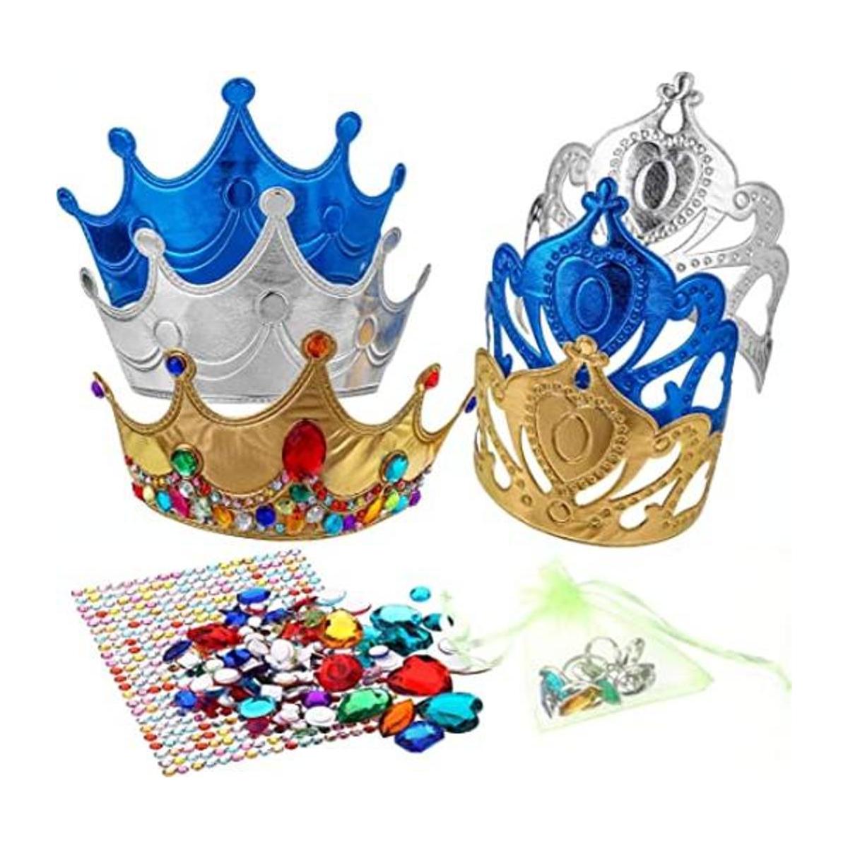 Richness Tiaras de espuma para fiestas de bricolaje para