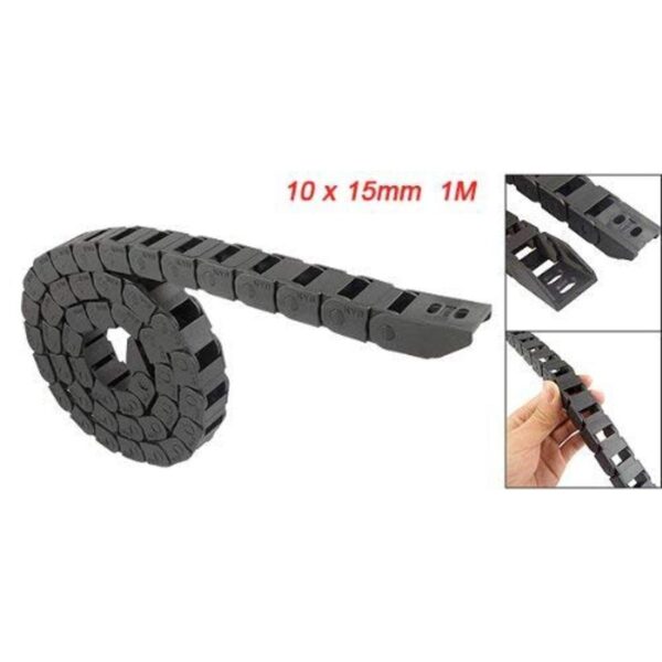 URBEST 0.394 in x 0.591 in plástico negro flexible nido_2