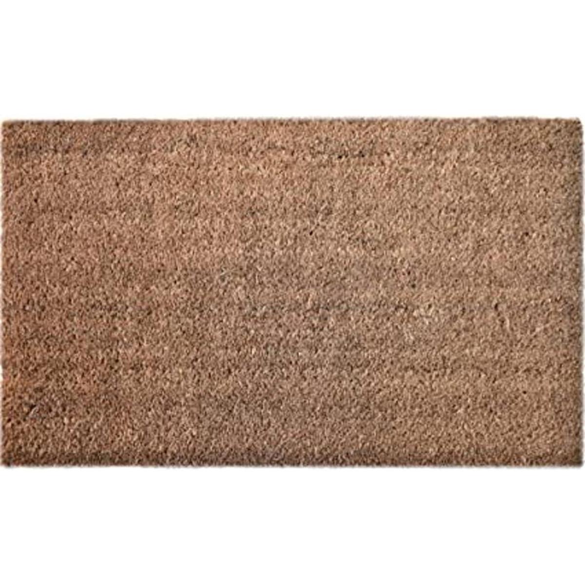 Ninamar Felpudo de fibra de coco natural 29.5 x 17.5