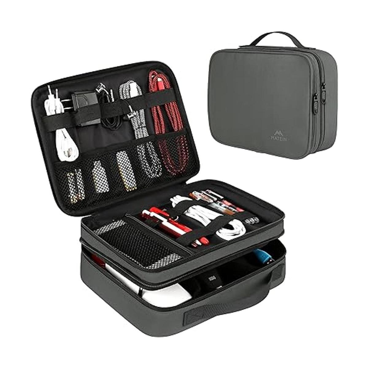 Bolsa organizadora de cables estuche organizador de