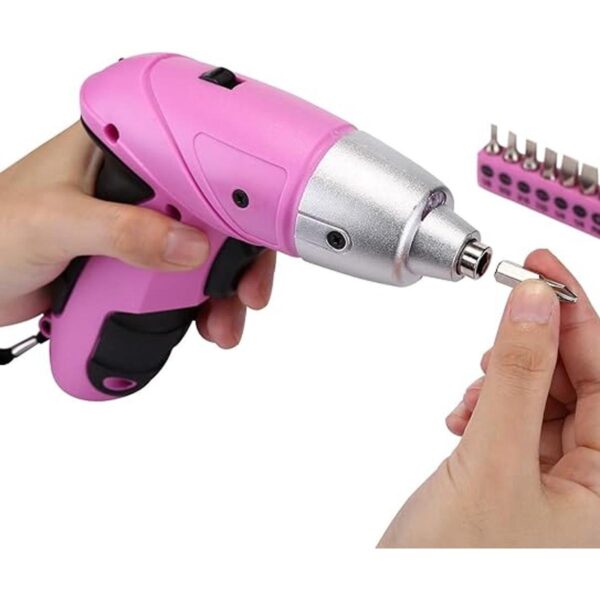 DEKOPRO Juego de herramientas rosa de 98 piezas kit de_6