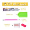SKRYUIE DIY 5D pintura de diamantes por números kits casa