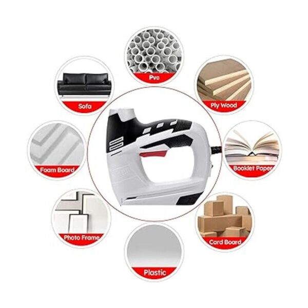 KeLDE Kit de grapas eléctricass de uñas clavadora_4