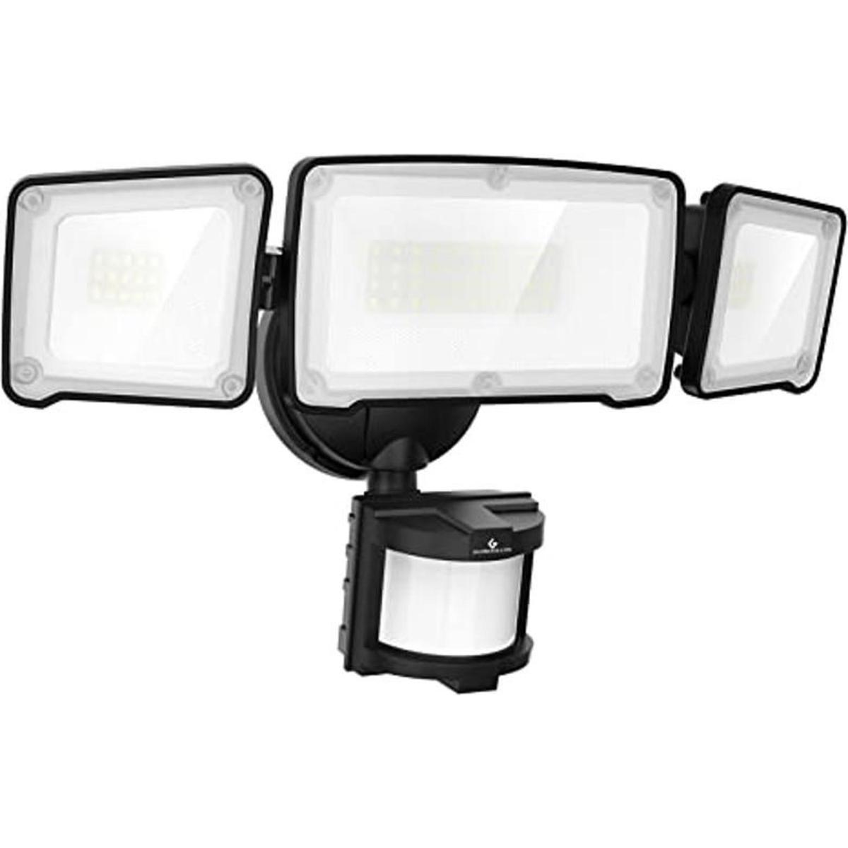 Focos GLORIOUSLITE LED de seguridad con sensor de