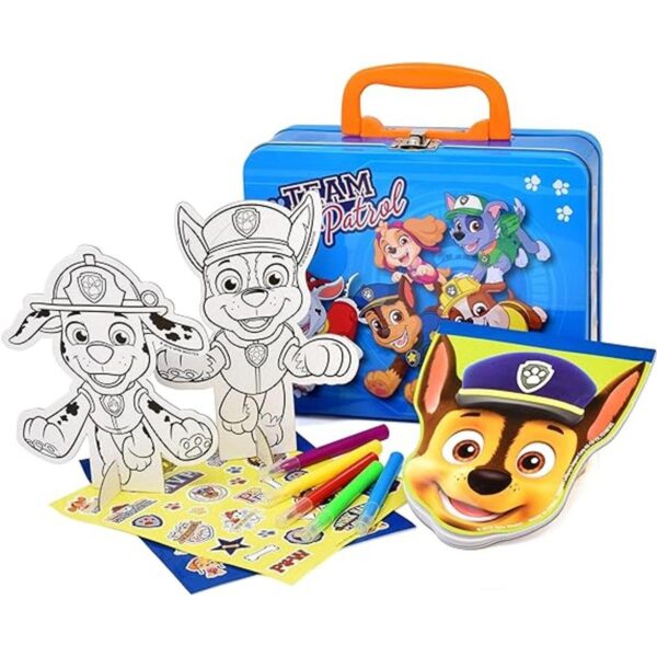PAW Caja de lata para colorear y actividad incluye_2