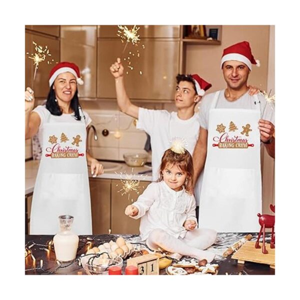 Saukore Divertido delantal de hornear de Navidad para