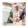 Saukore Divertido delantal de hornear de Navidad para