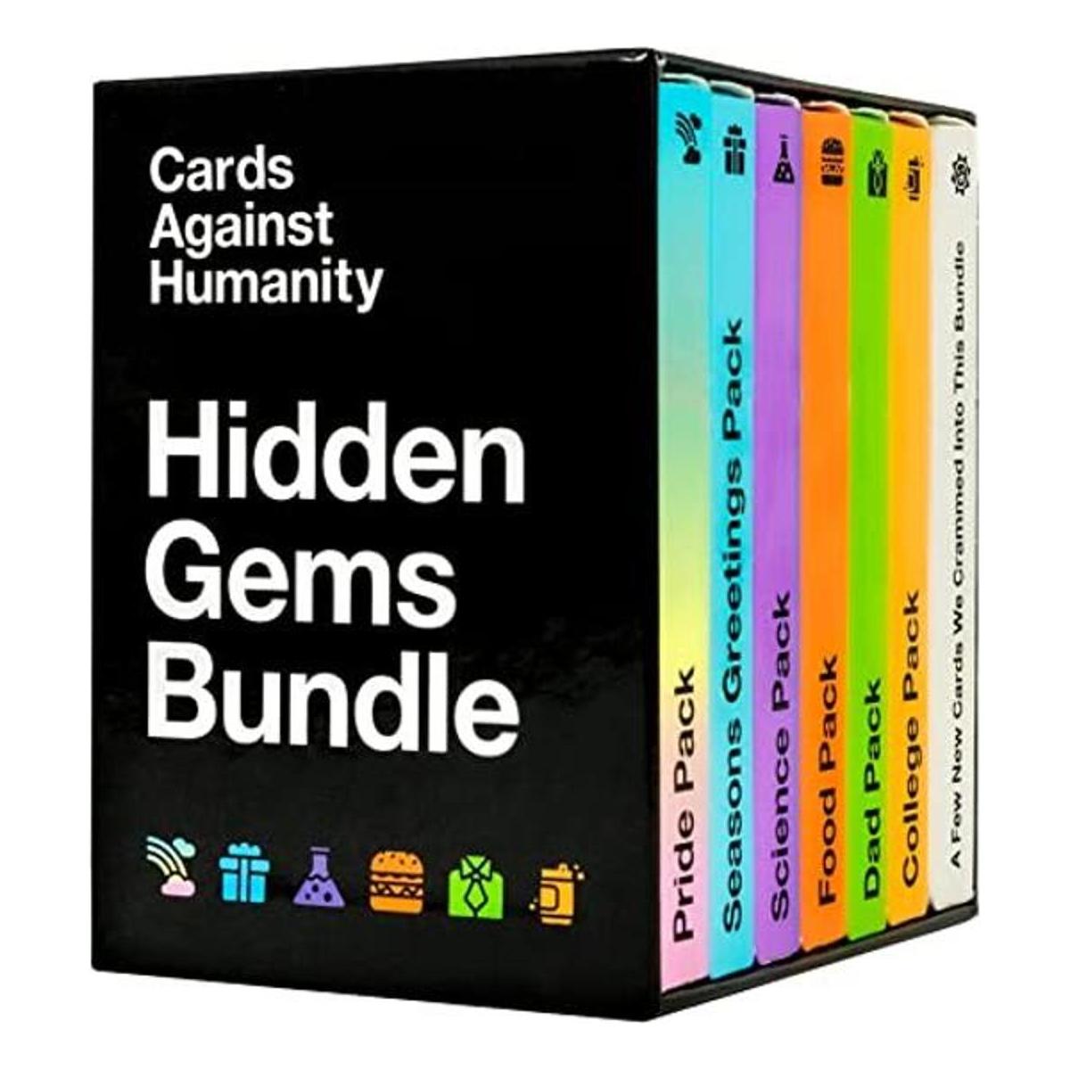 Juego Cards Against Humanity Paquete de gemas ocultas.