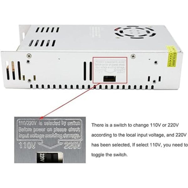 Fuente de alimentación conmutada de 5 V 60 A de corriente_3