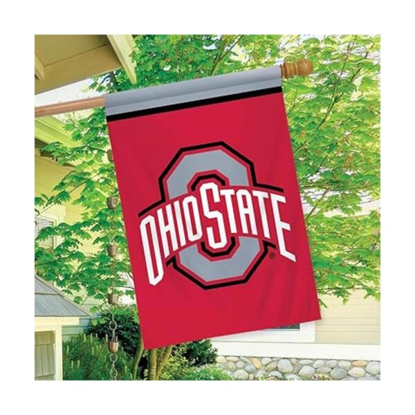 Bandera de Ohio State Buckeyes House con licencia NCAA de_4