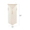 Mkono Soporte para moño de macramé para colgar en el_5