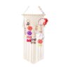 Mkono Soporte para moño de macramé para colgar en el_1