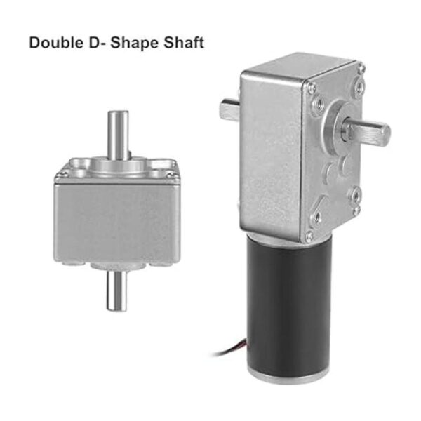 Greartisan DC 12 V 10 RPM 88.2 lbs.cm 0.315 in doble ejes_4