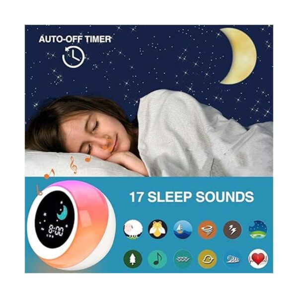 I.CODE Reloj despertador para niños con levantamiento de_4