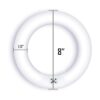 Bulbmaster FC8T9D Bombilla circular fluorescente redonda