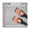 Monster Cable HDMI 4K HDMI de ultra alta velocidad oro_4