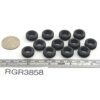Pkg of 24 Black SBR Rubber Pushin Grommet Inner Diameter_5