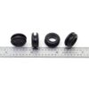 Pkg of 24 Black SBR Rubber Pushin Grommet Inner Diameter_4